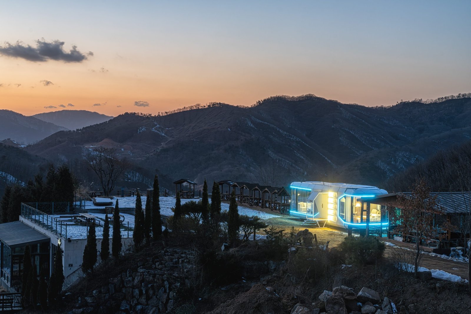 kamping domek w górach do 35m2